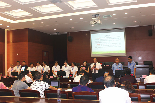 參賽隊競賽現場