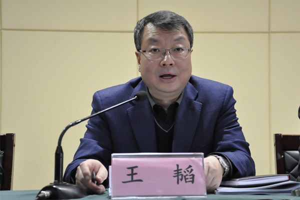 陜西省農業廳副廳長王韜參加會議并講話