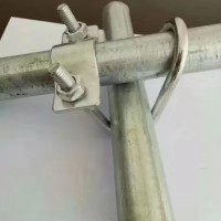 供應十字雙U型絲 蔬菜溫室大棚十字U型卡扣廠家批發