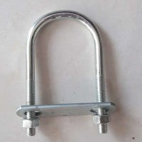 廠家批發 U型絲卡 大棚配件U行卡扣 供應  鍍鋅u型絲
