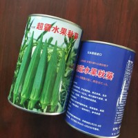 日本超霸水果秋葵種子細長濃綠型