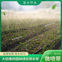 灌溉微噴帶廠家 生產批發農田果園園林綠化加厚霧化噴水軟帶